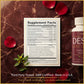 YouRenew DESIRE supplement facts panel showing complete ingredient list with vitamins, L-arginine, BioPerine, and proprietary botanical blend