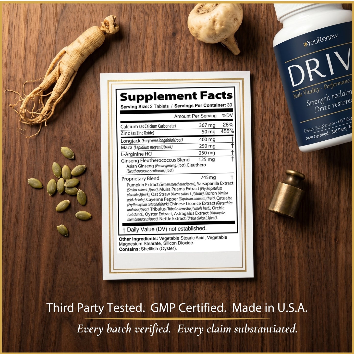 DRIVE: Male Enhancement Supplement