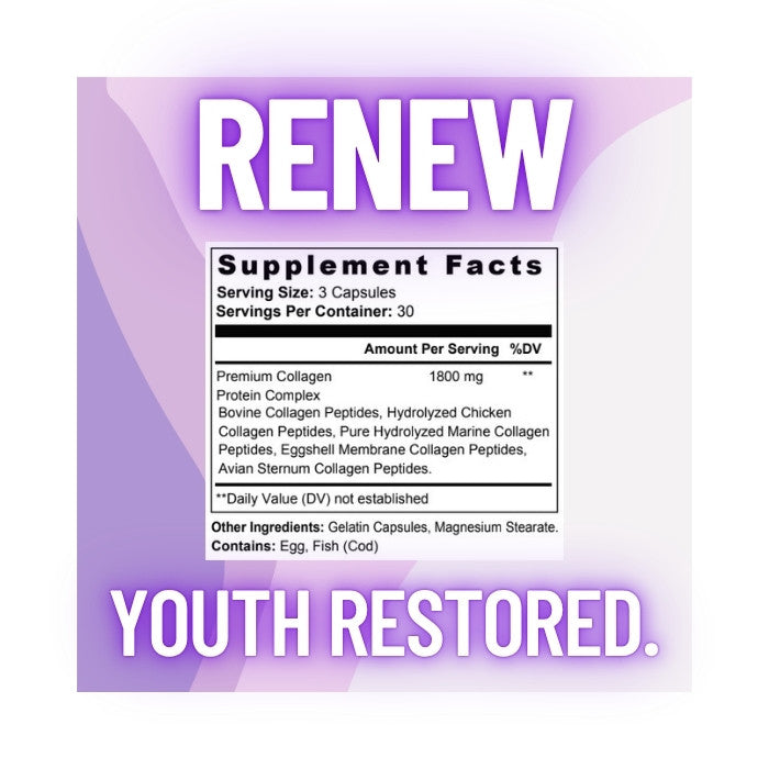 RENEW: Hydrolyzed Collagen Complex