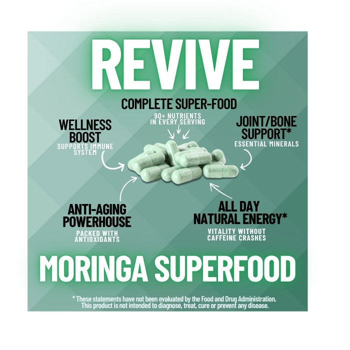 REVIVE: Pure Moringa Leaf Extract