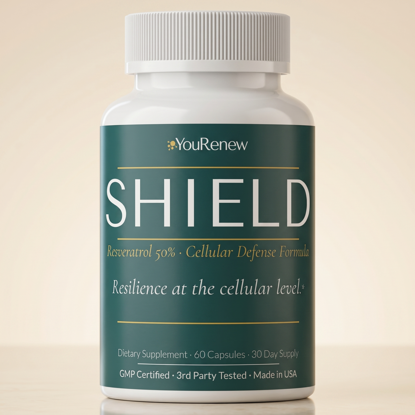 SHIELD — Resveratrol Cellular Defense Formula